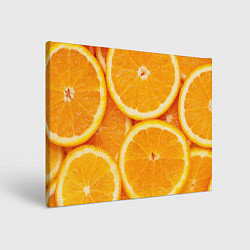 Холст прямоугольный Апельсинка, цвет: 3D-принт