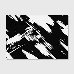 Холст прямоугольный Чёрно-белый, цвет: 3D-принт — фото 2