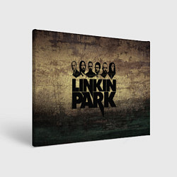 Холст прямоугольный Linkin Park Band, цвет: 3D-принт