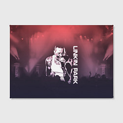 Холст прямоугольный Linkin Park Честер, цвет: 3D-принт — фото 2