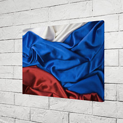 Холст прямоугольный Российский Триколор, цвет: 3D-принт — фото 2