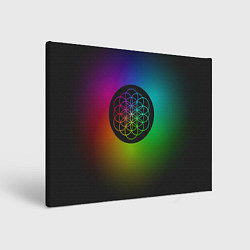 Холст прямоугольный Coldplay Colour, цвет: 3D-принт