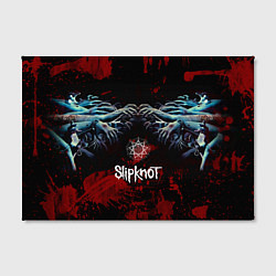 Холст прямоугольный Slipknot руки зомби, цвет: 3D-принт — фото 2