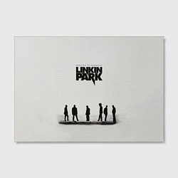 Холст прямоугольный Группа Linkin Park, цвет: 3D-принт — фото 2