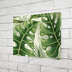 Холст прямоугольный Тропический папоротник, цвет: 3D-принт — фото 2