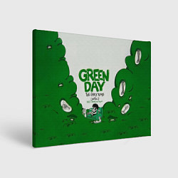 Холст прямоугольный Green Day: The early years, цвет: 3D-принт
