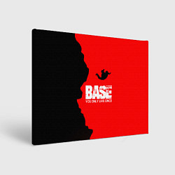 Картина прямоугольная Base Jumping: B&R