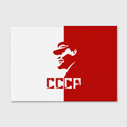 Холст прямоугольный Ленин СССР, цвет: 3D-принт — фото 2