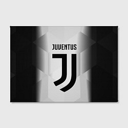 Холст прямоугольный FC Juventus: Silver Original, цвет: 3D-принт — фото 2