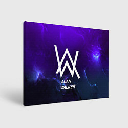 Холст прямоугольный Alan Walker: Space Collection, цвет: 3D-принт