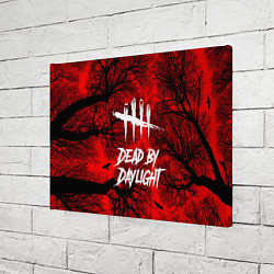 Холст прямоугольный Dead by Daylight, цвет: 3D-принт — фото 2
