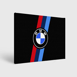 Холст прямоугольный BMW 2021 M SPORT БМВ М СПОРТ, цвет: 3D-принт