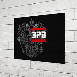 Холст прямоугольный ЗРВ: герб РФ, цвет: 3D-принт — фото 2