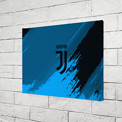 Холст прямоугольный FC Juventus: Abstract style, цвет: 3D-принт — фото 2