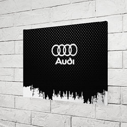 Холст прямоугольный Audi: Black Side, цвет: 3D-принт — фото 2