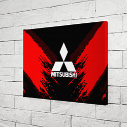 Холст прямоугольный Mitsubishi: Red Anger, цвет: 3D-принт — фото 2