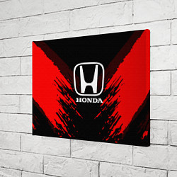 Холст прямоугольный Honda: Red Anger, цвет: 3D-принт — фото 2