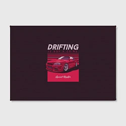 Холст прямоугольный Drifting Style, цвет: 3D-принт — фото 2