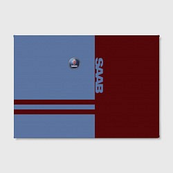 Холст прямоугольный Saab, цвет: 3D-принт — фото 2