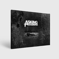 Холст прямоугольный Asking Alexandria: Black Micro, цвет: 3D-принт