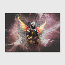 Холст прямоугольный Пожарный ангел, цвет: 3D-принт — фото 2