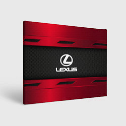 Холст прямоугольный Lexus Sport, цвет: 3D-принт