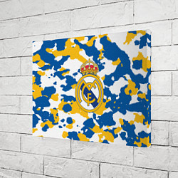 Холст прямоугольный Real Madrid: Camo, цвет: 3D-принт — фото 2