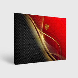 Холст прямоугольный RUSSIA SPORT: Gold Collection, цвет: 3D-принт