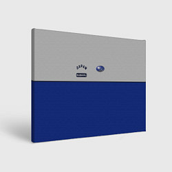 Холст прямоугольный Subaru Style, цвет: 3D-принт