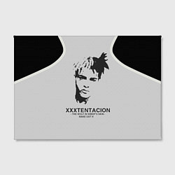 Холст прямоугольный XXXTentacion RIP, цвет: 3D-принт — фото 2