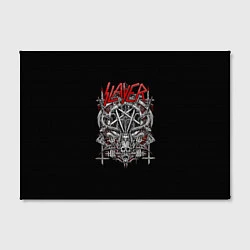 Холст прямоугольный Slayer: Hell Goat, цвет: 3D-принт — фото 2
