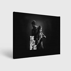 Холст прямоугольный The Last of Us: Black Style, цвет: 3D-принт