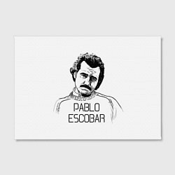 Холст прямоугольный Pablo Escobar, цвет: 3D-принт — фото 2