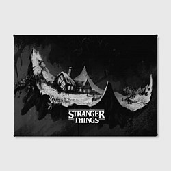 Холст прямоугольный Stranger Things: Black Hut, цвет: 3D-принт — фото 2