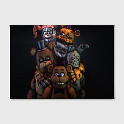 Холст прямоугольный Five Nights at Freddy's, цвет: 3D-принт — фото 2