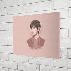 Холст прямоугольный Kim Taehyung, цвет: 3D-принт — фото 2