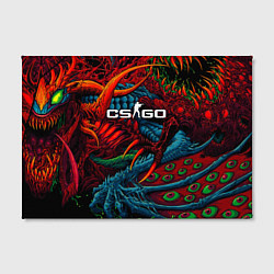 Холст прямоугольный CS:GO Hyper Beast, цвет: 3D-принт — фото 2