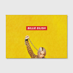 Холст прямоугольный Billie Eilish, цвет: 3D-принт — фото 2