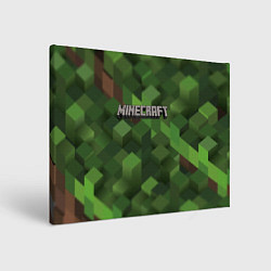 Холст прямоугольный MINECRAFT FOREST, цвет: 3D-принт