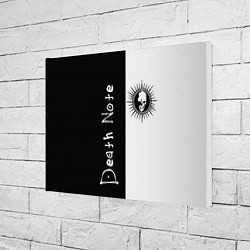 Холст прямоугольный Death Note 1, цвет: 3D-принт — фото 2