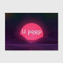 Холст прямоугольный Lil peepLogo, цвет: 3D-принт — фото 2