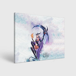 Холст прямоугольный Shadow class girl, цвет: 3D-принт