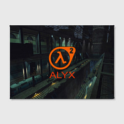 Холст прямоугольный Half-life 2 ALYX, цвет: 3D-принт — фото 2