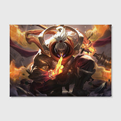 Холст прямоугольный League Of Legends Джакс, цвет: 3D-принт — фото 2