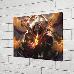 Холст прямоугольный League Of Legends Джакс, цвет: 3D-принт — фото 2