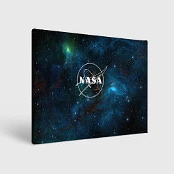 Холст прямоугольный NASA, цвет: 3D-принт