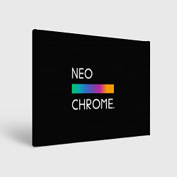 Холст прямоугольный NEO CHROME, цвет: 3D-принт
