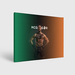 Холст прямоугольный Conor McGregor, цвет: 3D-принт