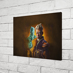 Холст прямоугольный Zane Flynt, цвет: 3D-принт — фото 2