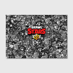 Холст прямоугольный BRAWL STARS, цвет: 3D-принт — фото 2